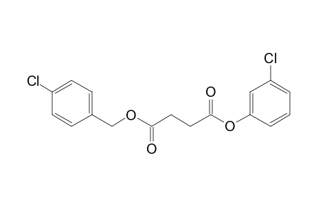 Succinic acid, 3-chlorophenyl 4-chlorobenzyl ester