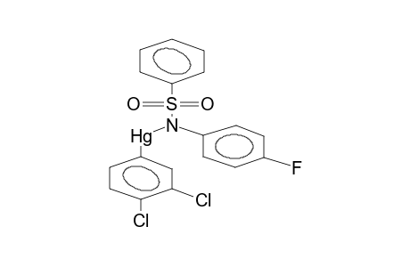 N-(3,4-DICHLOROPHENYLMERCURO)-4'-FLUOROBENZENSULPHANILIDE