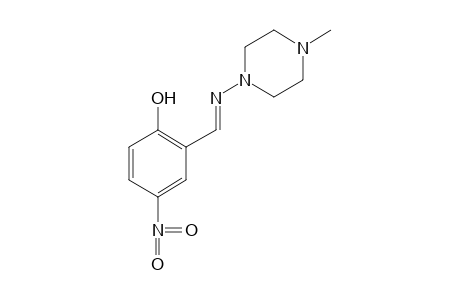 2-[N-(4-methyl-1-piperazinyl)formimidoyl]-4-nitrophenol