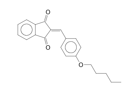 2-[4-(Pentyloxy)benzylidene]-1H-indene-1,3(2H)-dione