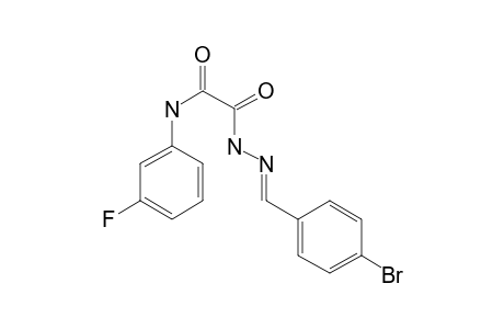 N'-[(E)-(4-bromobenzylidene)amino]-N-(3-fluorophenyl)oxamide