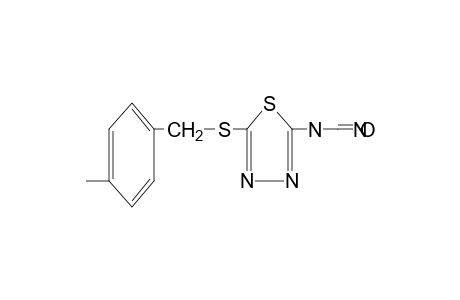 N-{5-[(p-methylbenzyl)thio]-1,3,4-thiadiazol-2-yl}formamidoxime