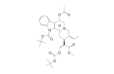 NA'-O-DI-BOC-6-ALPHA-ACETOXY-Z-GEISSOSCHIZINE