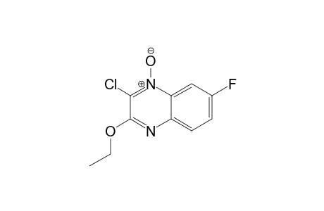 2-Chloro-3-ethoxy-7-fluoroquinoxaline 1-Oxide
