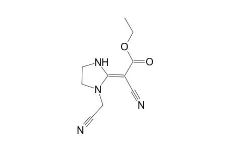 (E)-1-(Cyanomethyl)-2-[cyano(ethoxycarbonyl)methylene]imidazolidine