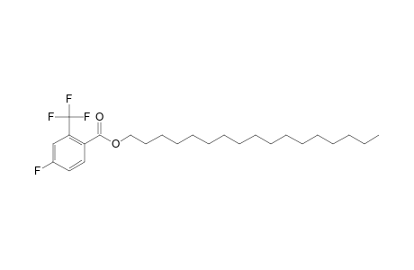 4-Fluoro-2-trifluoromethylbenzoic acid, heptadecyl ester