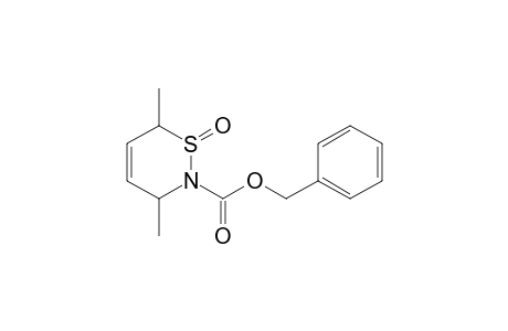 (1a,3b,6B)-3,6-Dihydro-3,6-dimethyl-2H-1,2-thiazine-2-carboxylic acid, benzyl ester 1-oxide