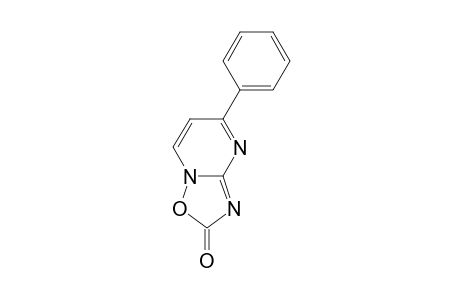 5-Phenyl-2h-pyrimido(1,2-b)(1,2,4)oxadiazol-2-one