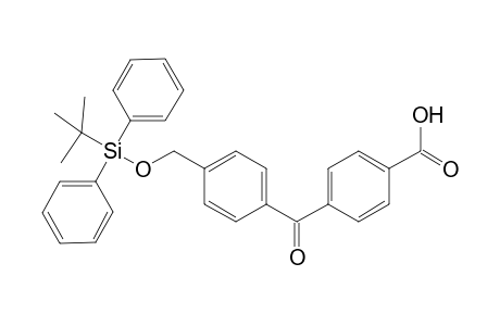 4-[4'-(tert-BUTYL-DIPHENYLSILOXYMETHYL)-PHENYLCARBONYL]-BENZOIC-ACID