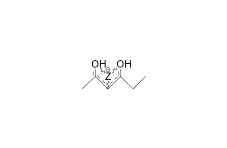 Z,Z-2,4-Hexanedione-enolate anion