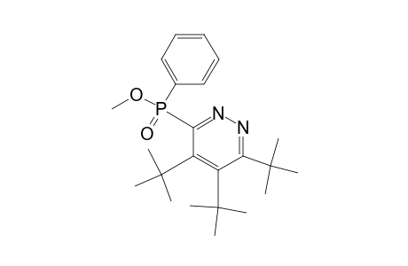 Phosphinic acid, phenyl[3,4,5-tris(1,1-dimethylethyl)-1,2-diazabicyclo[2.2.0]hexa-2,5- dien-6-yl]-, methyl ester