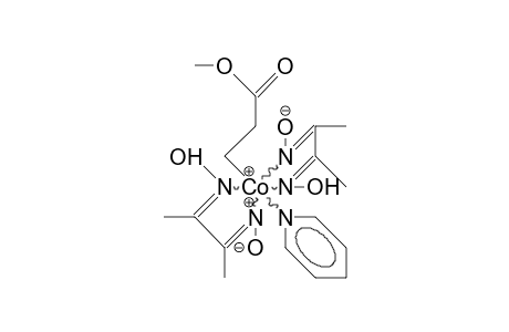 B-(Methoxycarbonyl)-ethyl-pyridinato-cobaloxime