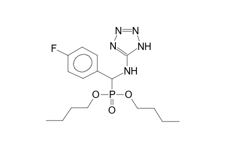 O,O-DIBUTYL[4-FLUOROPHENYL(TETRAZOL-5-YLAMINO)METHYL]PHOSPHONATE