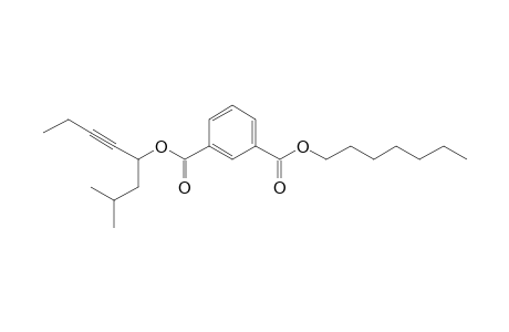 Isophthalic acid, heptyl 2-methyloct-5-yn-4-yl ester