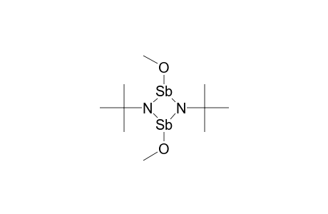 1,3-DI-TERT.-BUTYL-2,4-DIMETHOXY-1,2,3,4-DIAZADISTIBETIDINE