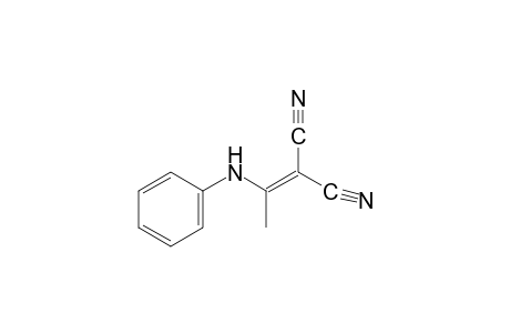 (1-anilinoethylidene)malonitrile