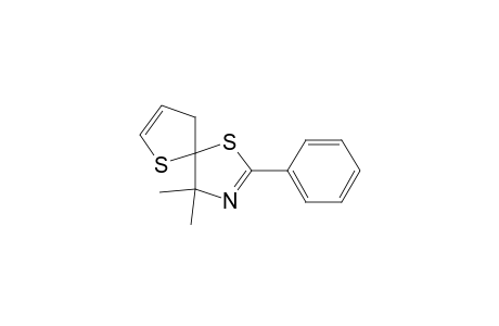 4,5,2',3'-TETRAHYDRO-4,4-DIMETHYL-2-PHENYLSPIRO-[1,3-THIAZOL-5,2'-THIOPHEN];4,4-DIMETHYL-2-PHENYL-1,6-DITHIA-3-AZASPIRO-[4.4]-NONA-2,7-DIENE