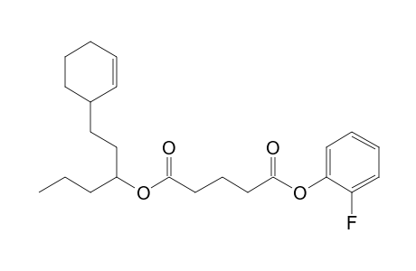 Glutaric acid, 1-(cyclohex-2-enyl)hex-3-yl 2-fluorophenyl ester