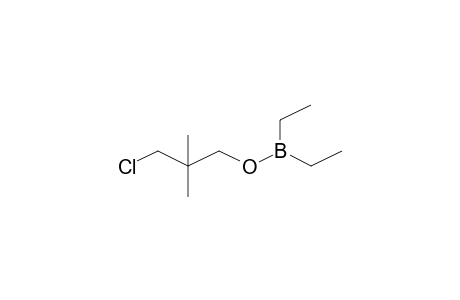 (3-chloranyl-2,2-dimethyl-propoxy)-diethyl-borane