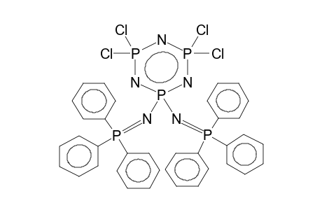 2,2-BIS(TRIPHENYLPHOSPHIMINO)TETRACHLOROPHOSPHAZENE