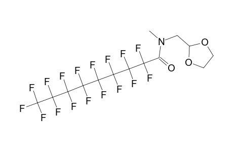 N-(1,3-dioxolan-2-ylmethyl)-2,2,3,3,4,4,5,5,6,6,7,7,8,8,9,9,9-heptadecafluoro-N-methylnonanamide