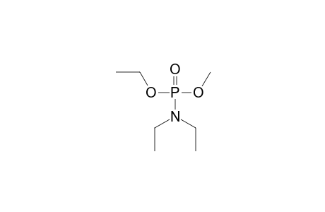 N-[ethoxy(methoxy)phosphoryl]-N-ethyl-ethanamine
