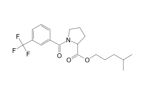 L-Proline, N-(3-trifluoromethylbenzoyl)-, isohexyl ester