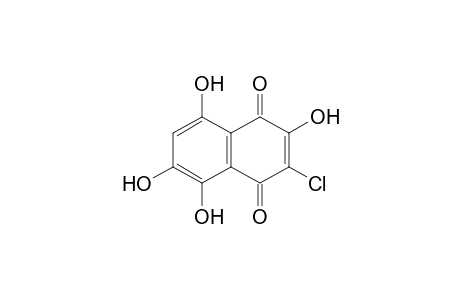 3-Chloro-2,5,6,8-tetrahydroxy-1,4-naphthoquinone