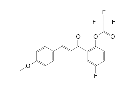 5'-Fluoro-2'-(trifluoroacetyl)oxy-4-methoxychalcone (isomer 2)