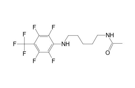 N-(5-[2,3,5,6-Tetrafluoro-4-(trifluoromethyl)anilino]pentyl)acetamide