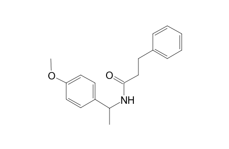 benzenepropanamide, N-[1-(4-methoxyphenyl)ethyl]-