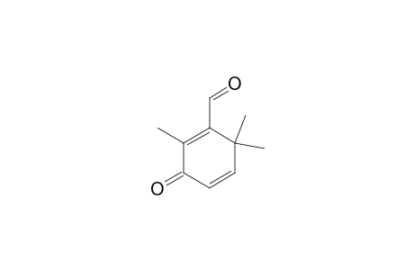 2,6,6-trimethyl-3-oxocyclohexa-1,4-diene-1-carboxaldehyde