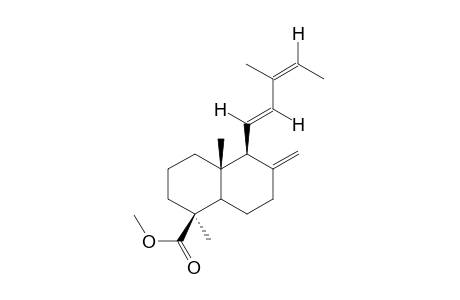 Methyl labda-8(17),11E,13Z-trien-19-oate