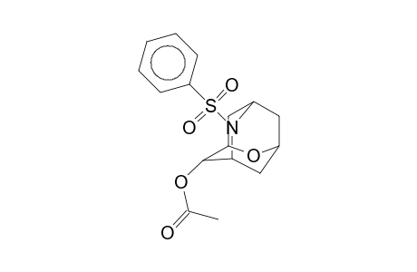 2-OXA-6-AZATRICYCLO[3.3.1.13,7]DECAN-4-OL, 6-(PHENYLSULFONYL)-, ACETATE (ESTER), (1alpha,3beta,4beta,5alpha,7beta)-