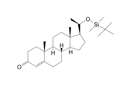 20-([tert-Butyl(dimethyl)silyl]oxy)pregn-4-en-3-one