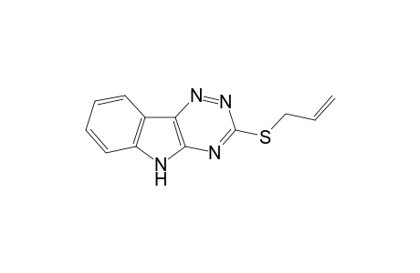 allyl 5H-[1,2,4]triazino[5,6-b]indol-3-yl sulfide