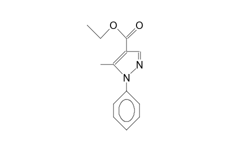 5-methyl-1-phenylpyrazole-4-carboxylic acid, ethyl ester