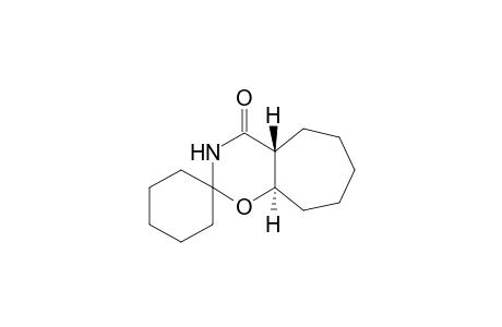 Spiro[cyclohept[e]-1,3-oxazine-2(3H),1'-cyclohexan]-4(4aH)-one, hexahydro-, trans-