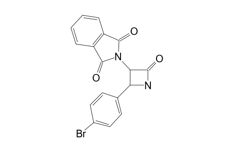 cis-4-(2-Bromophenyl)-3-phthalimidoazetidin-2-one