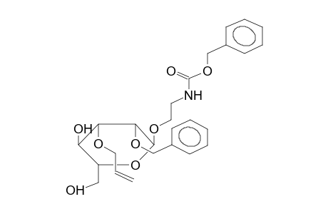 2-BENZYLOXYCARBONYLAMINOETHYL 3-O-ALLYL-2-O-BENZYL-ALPHA-D-MANNOPYRANOSIDE