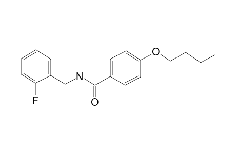 4-Butoxy-N-(2-fluoro-benzyl)-benzamide