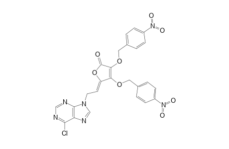 (Z)-4-[2-(6-CHLOROPURIN-9-YL)-ETHYLIDENE]-2,3-DI-(4-NITRO)-BENZYLOXY-DELTA(ALPHA,BETA)-BUTENOLIDE