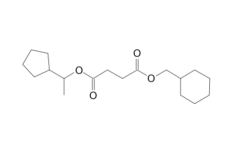 Succinic acid, cyclohexylmethyl 1-cyclopentylethyl ester