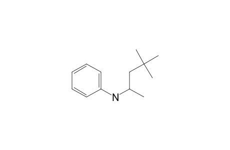 Benzenamine, N-(1,3,3-trimethylbutyl)-