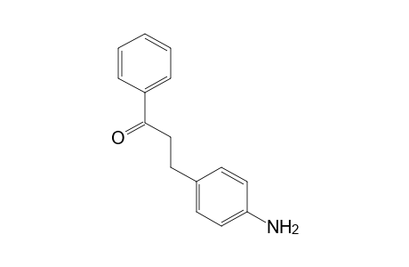 3-(p-aminophenyl)propiophenone