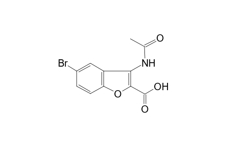 3-(Acetylamino)-5-bromo-1-benzofuran-2-carboxylic acid