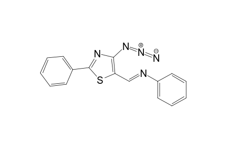 5-[(N-phenylimino)methyl]-4-azido-2-phenylthiazole