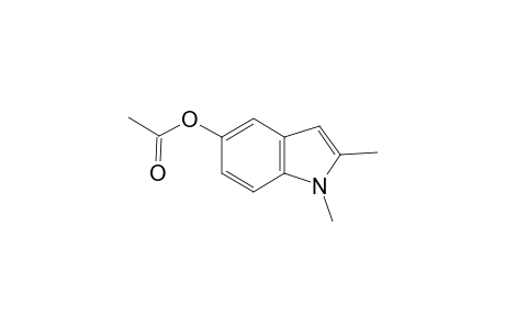 1,2-Dimethyl-1H-indol-5-yl acetate