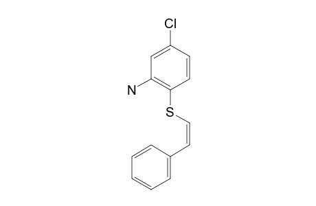 (Z)-5-Chloro-2-(styrylthio)aniline