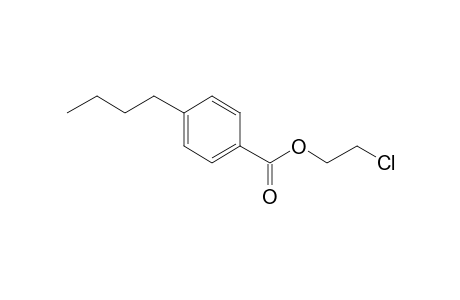 4-Butylbenzoic acid, 2-chloroethyl ester